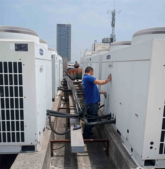 鹤壁中央空调制热和不制冷系统维修方法